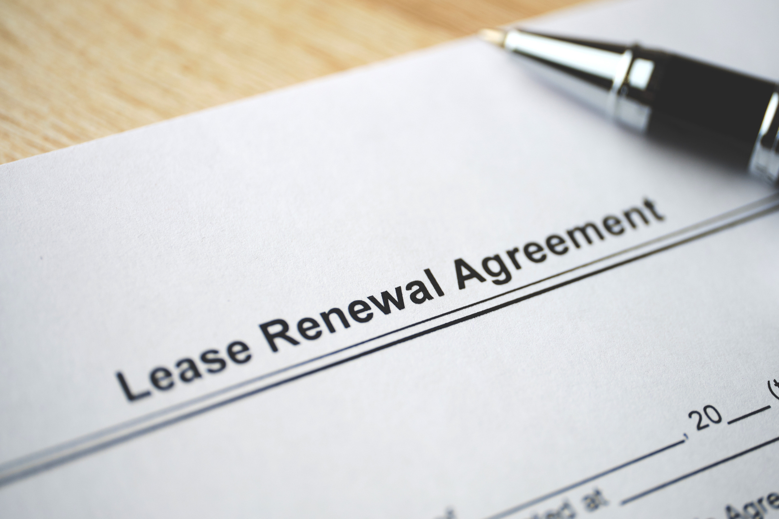 lease renewal agreement